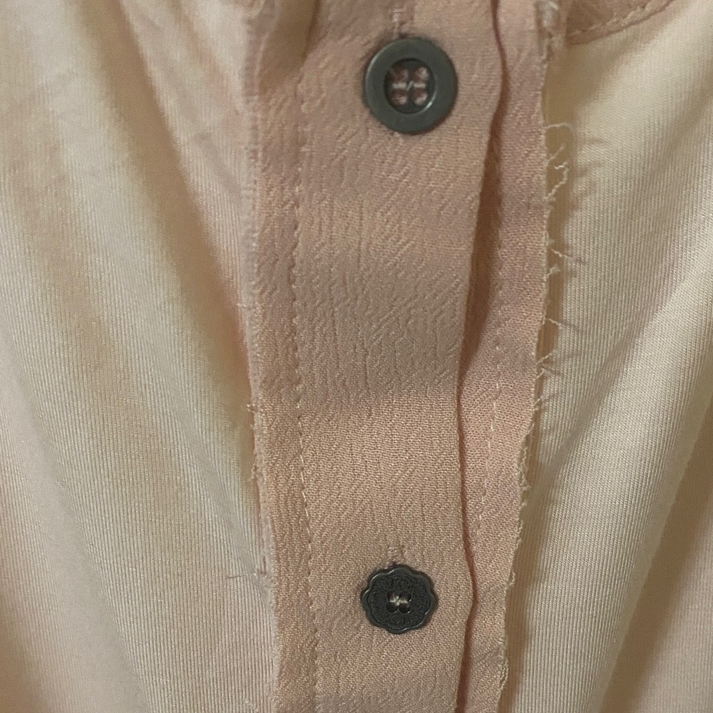 POL Boho Colorblock Button-Front Top - Picture 5 of 7